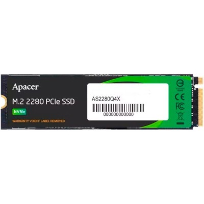 SSD внутрішні APACER AS2280Q4X M.2 PCIe 512GB (AP512GAS2280Q4X-1) SSD внутрішні APACER AS2280Q4X M.2 PCIe 512GB (AP512GAS2280Q4X-1)