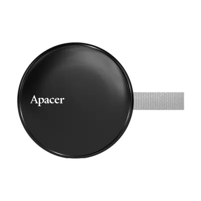 ssd зовнішній APACER USB 256GB Magnetic Portable AS725 Black (AP256GAS725B-1)