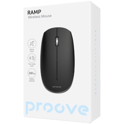 Бездротова Миша Proove Ramp (WNRM00022001) black