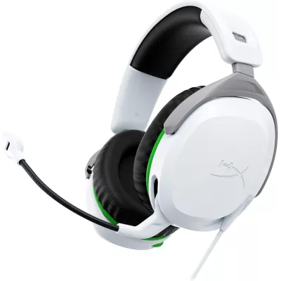 Гарнітура HyperX Cloud Stinger 2 Xbox, mini-jack, біло-зелений (75X28AA)