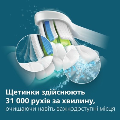 Зубна електрощітка PHILIPS Sonicare Prismatic Edition Mint Blue HX3689/43 Зубна електрощітка PHILIPS Sonicare Prismatic Edition Mint Blue HX3689/43