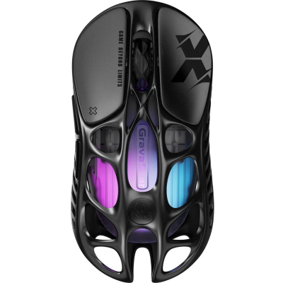 Миша GravaStar Mercury X, BT/WL/USB-A, RGB, чорний Миша GravaStar Mercury X, BT/WL/USB-A, RGB, чорний