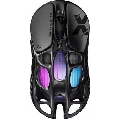 Миша GravaStar Mercury X, BT/WL/USB-A, RGB, чорний