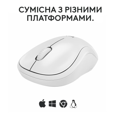 Миша LOGITECH M240 Silent Bluetooth, Off White