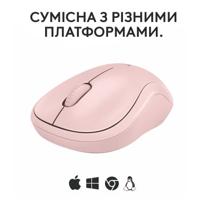 Миша LOGITECH M240 Silent Bluetooth, Rose