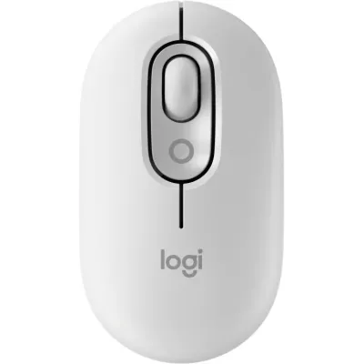 Миша LOGITECH POP with emoji - OFF-WHITE (L910-007411)