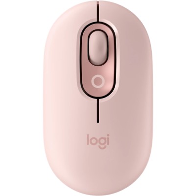 Миша LOGITECH POP with emoji - ROSE (L910-007413)