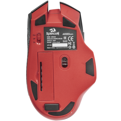 Миша REDRAGON (74847) Mirage 15 м,10 кнопок, 4800 dpi