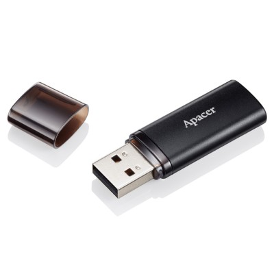Накопичувач Apacer 64GB USB 3.2 Type-A AH25B Чорний (AP64GAH25BB-1) Накопичувач Apacer 64GB USB 3.2 Type-A AH25B Чорний (AP64GAH25BB-1)