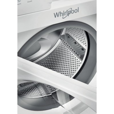 Пральна машина Whirlpool вбудована фронтальна, 7кг, 1400, A+++, 60см, дисплей, пара, інвертор, білий (BIWMWG71484E)