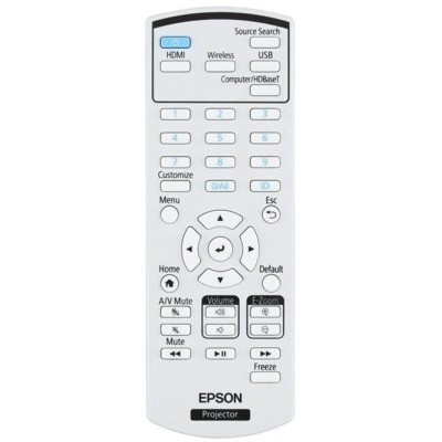 Проєктор Epson EB-FH08 FHD, 3600 lm, 1.21-1.45