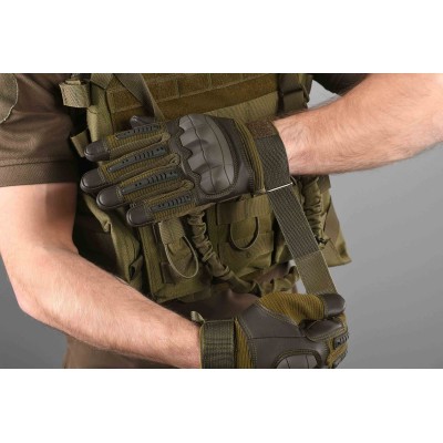Рукавички тактичні 2E, Sensor Touch L, зелені