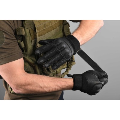 Рукавички тактичні 2E, Sensor Touch L, чорні