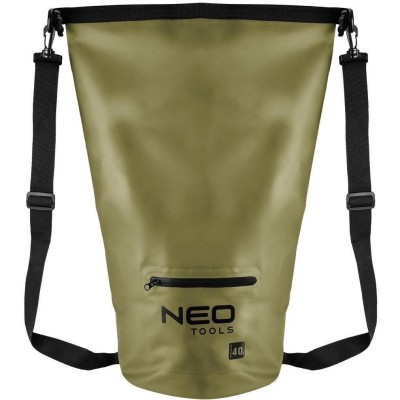 Рюкзак сумка Neo Tools, PVC 500D, 40л, водонепроникна, зелена