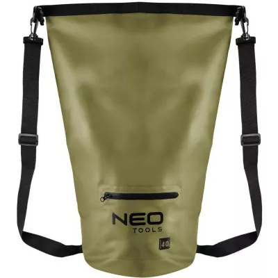 Рюкзак сумка Neo Tools, PVC 500D, 40л, водонепроникна, зелена