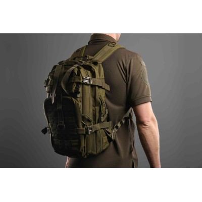 Рюкзак тактичний 2Е, 25L, Molle, зелений (2E-MILTACBKP-25L-OG)