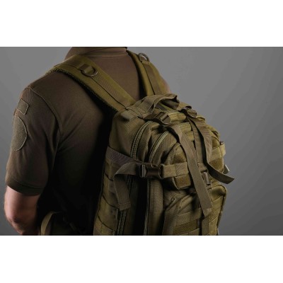 Рюкзак тактичний 2Е, 25L, Molle, зелений (2E-MILTACBKP-25L-OG)