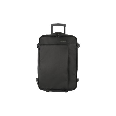Сумка дорожня на 2-х колесах, Tucano Tugo S Trolley, 34л, поліестер, чорна (BTRTUG-S-BK)