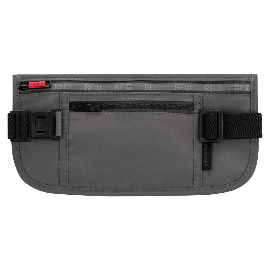 Сумка на пояс, Wenger waist belt with RFID pocket, сіра (611879) Сумка на пояс, Wenger waist belt with RFID pocket, сіра (611879)