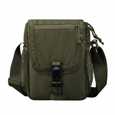 Сумка плечова 2Е Tactical, магнітний замок, 5 відсіків, зелена (2E-TSHBML5C-OG)
