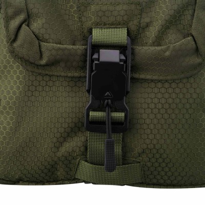 Сумка плечова 2Е Tactical, магнітний замок, 5 відсіків, зелена (2E-TSHBML5C-OG)