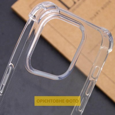 TPU чохол GETMAN Ease logo посилені кути для Apple iPhone 17 Air (6.6") Безбарвний (прозорий)