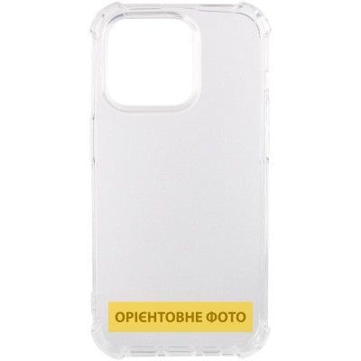 TPU чохол GETMAN Ease logo посилені кути для Apple iPhone 17 Pro (6.3") Безбарвний (прозорий)
