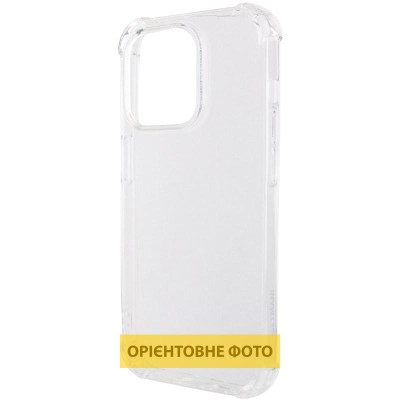 TPU чохол GETMAN Ease logo посилені кути для Apple iPhone 17 Pro (6.3") Безбарвний (прозорий)
