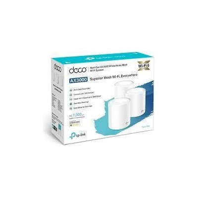 Домашня Mesh Wi-Fi система (3 шт у комплекті), арт. Deco X60(3-pack) TP-LINK