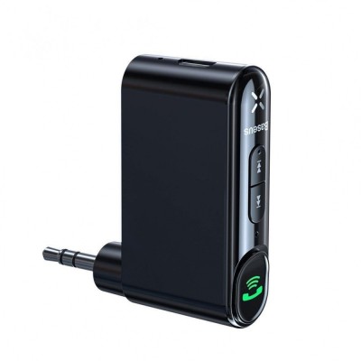 Адаптер AUX Baseus Qiyin Car Bluetooth Receiver (WXQY010001) black