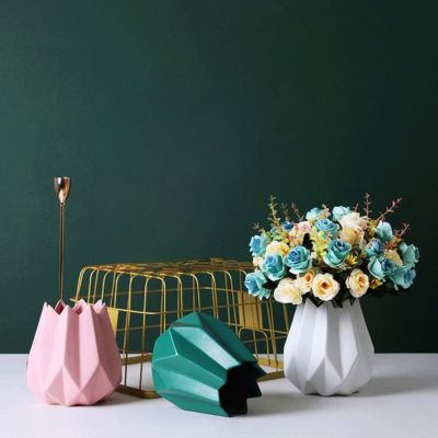 Горщик для квітів LED TACO / 12Х12X14 см/ в ас-ті/ кашпо (A040067)