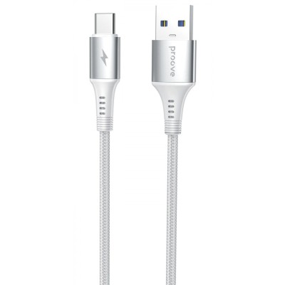 Кабель Proove WireX USB to Type-C 3A (1m) white (CCWX15001202)