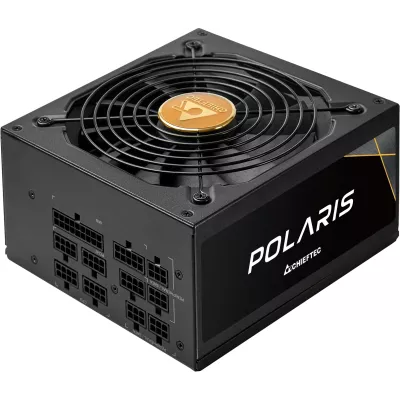 Блок живлення CHIEFTEC Polaris 3.0 (1250W), >90%, 80+ Gold, 135мм FDB, 1xMB 24pin(20+4), 2xCPU 8pin(4+4), 4xMolex, 12xSATA, 4xPC