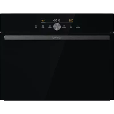 Духова шафа Gorenje електрична компактна, 50л, A+, дисплей, ф-ція мікрохвиль, чорний (BCM4547DG)