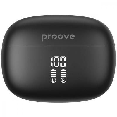Бездротові навушники Proove Intro Pro TWS with ANC (APP) (TWIP0001AP15) obsidian black