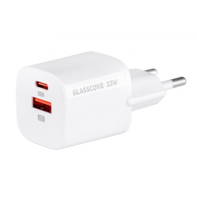 Зарядний Пристрій Glasscove 33W GaN 2-Port Type-C + USB (TC-099BPQ33) Зарядний Пристрій Glasscove 33W GaN 2-Port Type-C + USB (TC-099BPQ33)