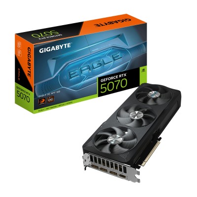 Відеокарта GIGABYTE GeForce RTX 5070 12GB GDDR7 EAGLE OC (GV-N5070EAGLE_OC-12GD) Відеокарта GIGABYTE GeForce RTX 5070 12GB GDDR7 EAGLE OC (GV-N5070EAGLE_OC-12GD)