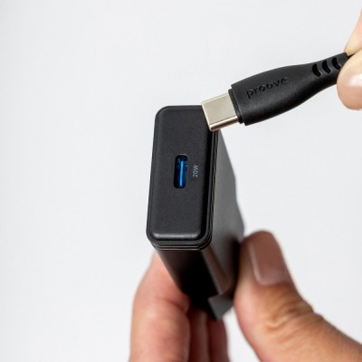Зарядний Пристрій Proove Slender 30W (Type-C + USB) black