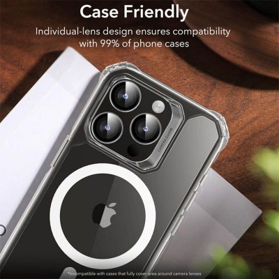 Захисне скло Metal Classic на камеру (у упак.) для Apple iPhone 17 (6.3") Срібний / Silver Захисне скло Metal Classic на камеру (у упак.) для Apple iPhone 17 (6.3") Срібний / Silver