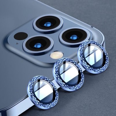 Захисне скло Metal Shine на камеру (у упак.) для Apple iPhone 12 Pro / 11 Pro / 11 Pro Max Синій / Blue Захисне скло Metal Shine на камеру (у упак.) для Apple iPhone 12 Pro / 11 Pro / 11 Pro Max Синій / Blue