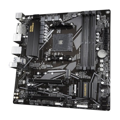 Материнська плата GIGABYTE B550M DS3H sAM4 B550 4xDDR4 M.2 HDMI DVI mATX (B550M_DS3H) Материнська плата GIGABYTE B550M DS3H sAM4 B550 4xDDR4 M.2 HDMI DVI mATX (B550M_DS3H)