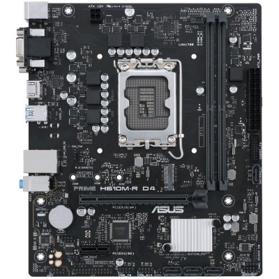 Материнcька плата ASUS PRIME H610M-R D4-SI s1700 H610 2xDDR4 M.2 HDMI D-Sub DVI mATX White BOX WITH ACCESSORY (90MB1B40-M0ECY0) Материнcька плата ASUS PRIME H610M-R D4-SI s1700 H610 2xDDR4 M.2 HDMI D-Sub DVI mATX White BOX WITH ACCESSORY (90MB1B40-M0ECY0)