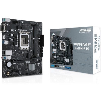 Материнcька плата ASUS PRIME H610M-R D4-SI s1700 H610 2xDDR4 M.2 HDMI D-Sub DVI mATX White BOX WITH ACCESSORY (90MB1B40-M0ECY0) Материнcька плата ASUS PRIME H610M-R D4-SI s1700 H610 2xDDR4 M.2 HDMI D-Sub DVI mATX White BOX WITH ACCESSORY (90MB1B40-M0ECY0)