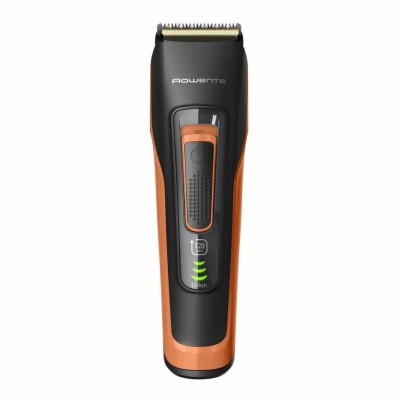 Машинка для стрижки Rowenta Sport Collection, акум., роторний мотор, насадок-2, кейс, сталь, чорно-помаранчевий (TN5202F0) Машинка для стрижки Rowenta Sport Collection, акум., роторний мотор, насадок-2, кейс, сталь, чорно-помаранчевий (TN5202F0)
