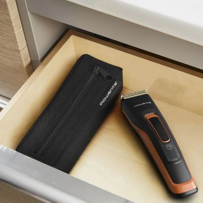 Машинка для стрижки Rowenta Sport Collection, акум., роторний мотор, насадок-2, кейс, сталь, чорно-помаранчевий (TN5202F0) Машинка для стрижки Rowenta Sport Collection, акум., роторний мотор, насадок-2, кейс, сталь, чорно-помаранчевий (TN5202F0)