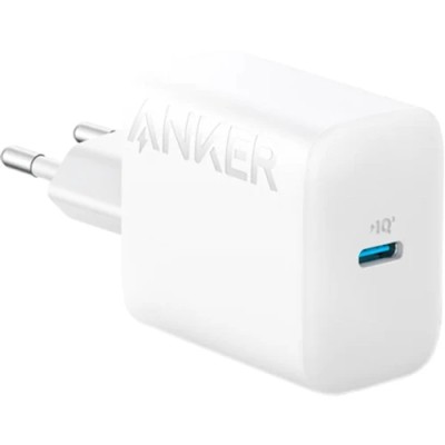 мережева зарядка ANKER PowerPort - 20W USB-C + USB-C cable (Білий)