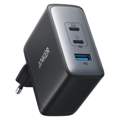 мережева зарядка ANKER PowerPort 736 Nano II - 100W 2xUSB-C PD & 1xPIQ GaN (Чорний) мережева зарядка ANKER PowerPort 736 Nano II - 100W 2xUSB-C PD & 1xPIQ GaN (Чорний)