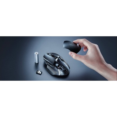 Миша Razer Basilisk V3 X HyperSpeed, RGB, WL/BT, чорний (RZ01-04870100-R3G1) Миша Razer Basilisk V3 X HyperSpeed, RGB, WL/BT, чорний (RZ01-04870100-R3G1)