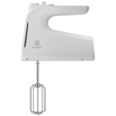 Міксер Electrolux ручний 500Вт, насадки-4, турборежим, білий (EHM4W) Міксер Electrolux ручний 500Вт, насадки-4, турборежим, білий (EHM4W)
