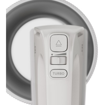 Міксер Electrolux стаціонарний 500Вт, насадки-4, чаша-метал, 3.5л, білий (ESM4W)